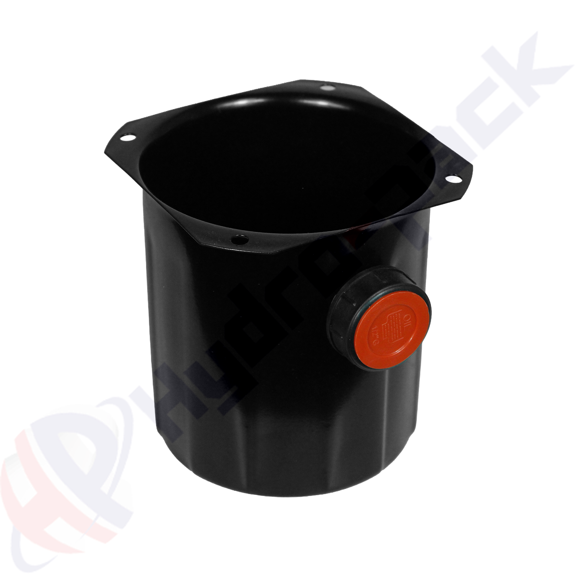 2 liter, cylinder, horizontal steel tank